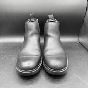 Frye and Co. Leather Chelsea‎ Bowery Boots Ankle Pull On Black Mens Sz 8.5